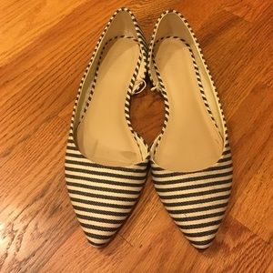 Striped flats