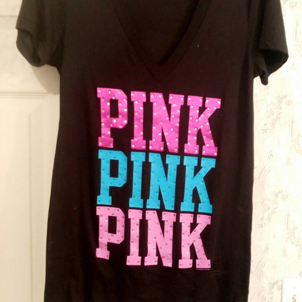 Victoria's Secret PINK Bling T-Shirt!👚💕