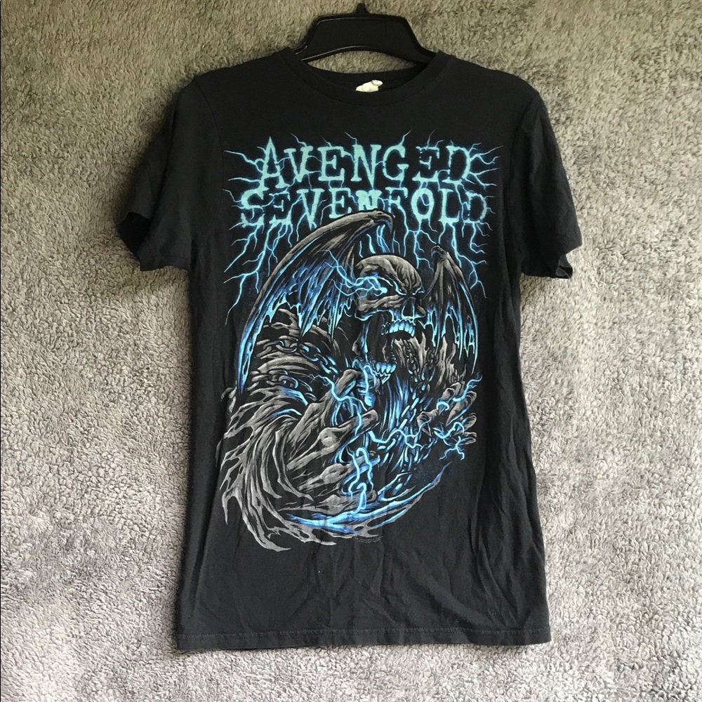 Small Black A7X Tee