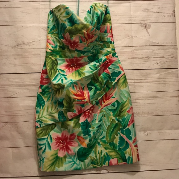 Cache Size 6 Floral Dress - Picture 3 of 8