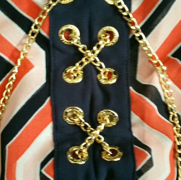 Michael Kors Multi-colored Asymmetrical Blouse - Picture 3 of 6