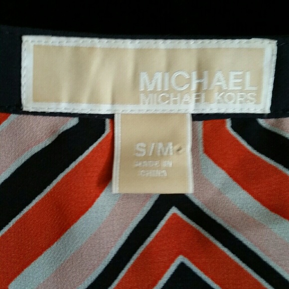 Michael Kors Multi-colored Asymmetrical Blouse - Picture 5 of 6