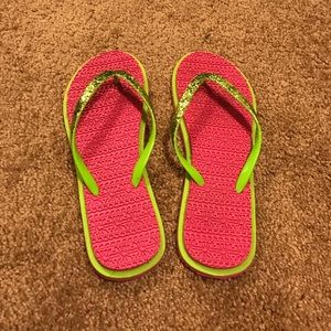 Watermelon flip flops