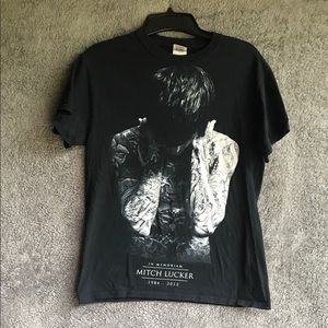 Small Black Mitch Lucker Tee