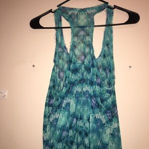 Aeropostale green racerback tank