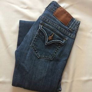 Vigoss  New York bootcut flap pocket denim jeans