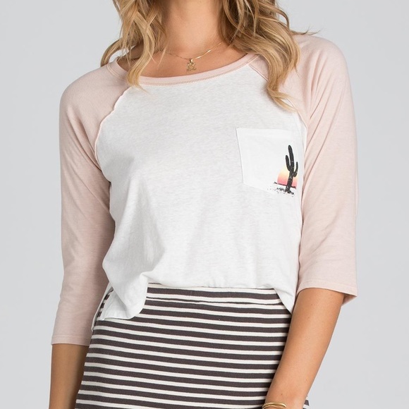 2X Host Pick 🌵 Billabong My Kind Crop Tee. - Picture 1 of 4