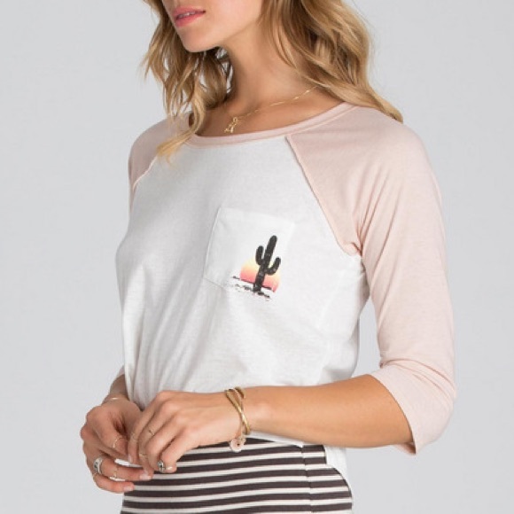 2X Host Pick 🌵 Billabong My Kind Crop Tee. - Picture 2 of 4