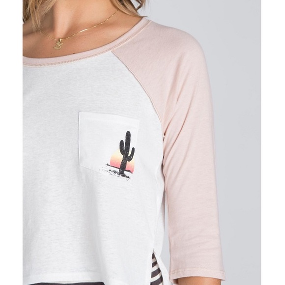 2X Host Pick 🌵 Billabong My Kind Crop Tee. - Picture 4 of 4