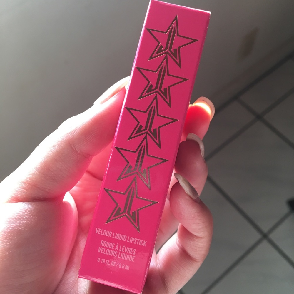 JEFFREE STAR VELOUR LIQUID LIPSTICK W RECEIPT