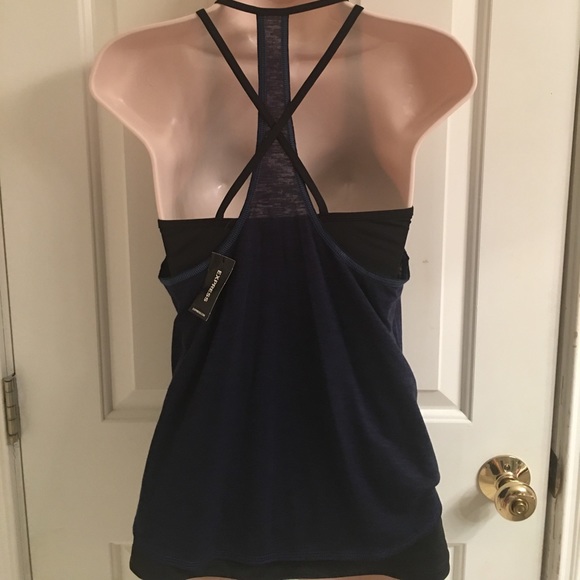 NWT- Express Core Performance Racerback Tank Top - Picture 5 of 8