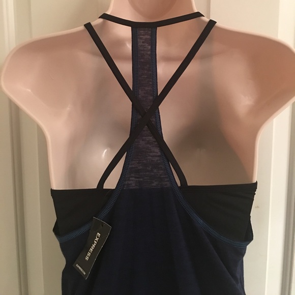 NWT- Express Core Performance Racerback Tank Top - Picture 6 of 8