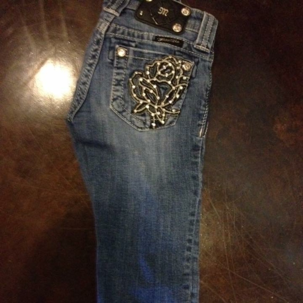 Little Girls Miss Me Capris