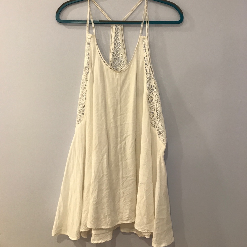 White summer dress