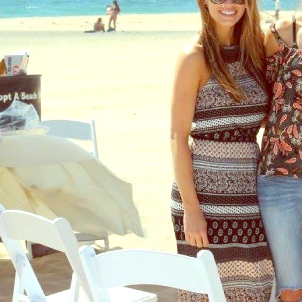AE Maxi Dress with Slit detail