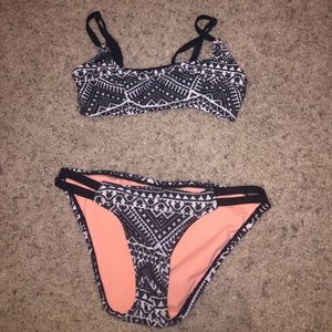 Bathing suit with both top and matching bottoms