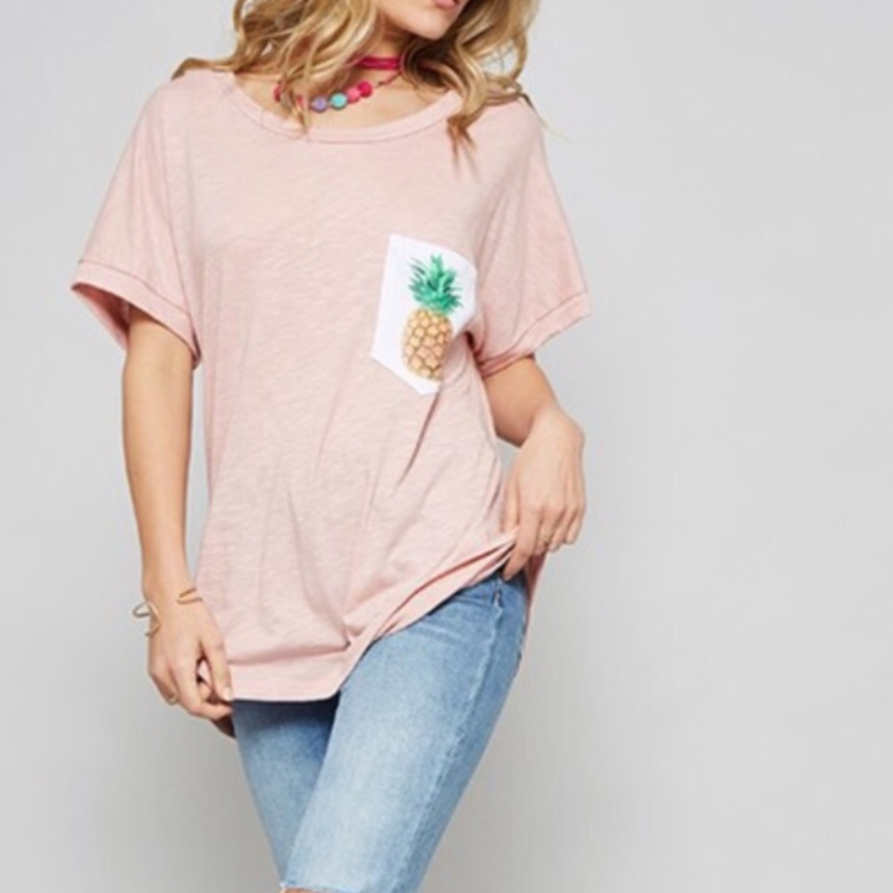 Pineapple Pocket Tee - Picture 3 of 3
