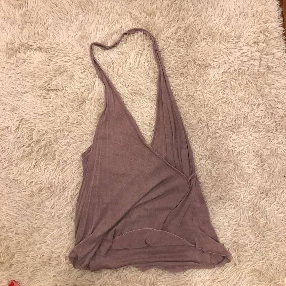 Truly madly deeply wrap halter top