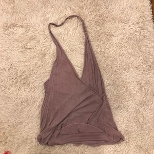 Truly madly deeply wrap halter top