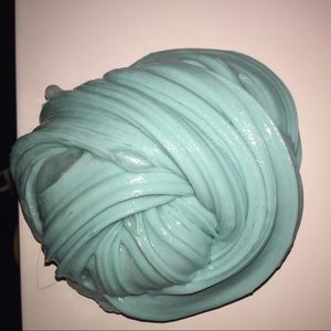 Turquoise Fluffy Slime