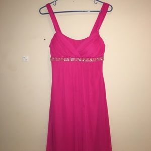 Pink formal dress