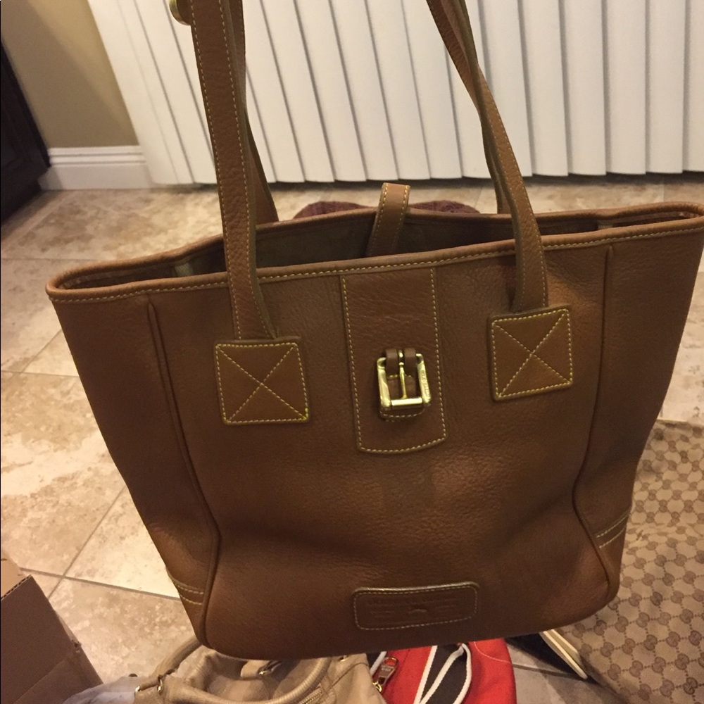 Dooney & Bourke vintage, tan tote