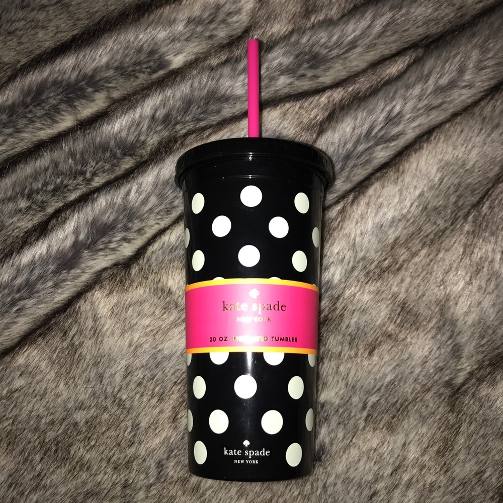 *NEW* Kate Spade Polkadot Tumbler