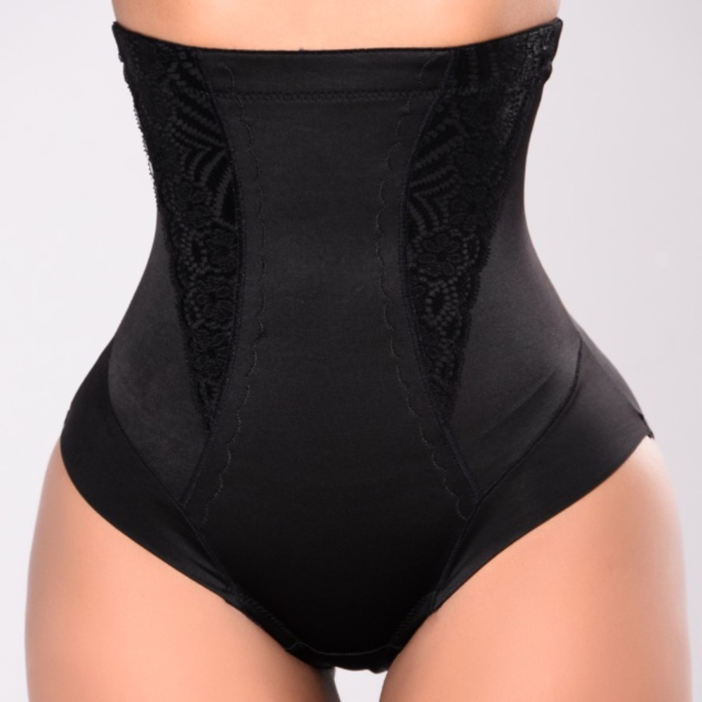Dorinda High Waist Shaping Brief - Black