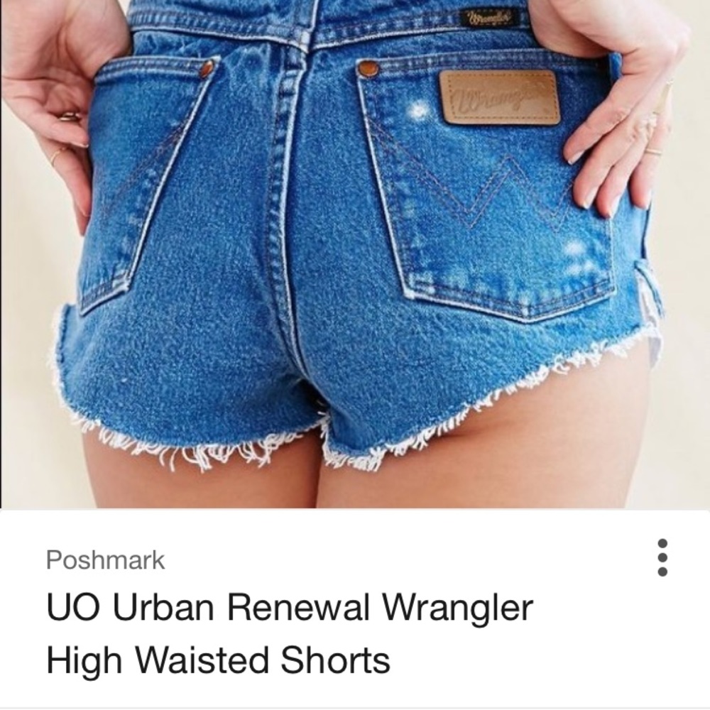 Urban renewal wrangler jean shorts - Picture 5 of 6