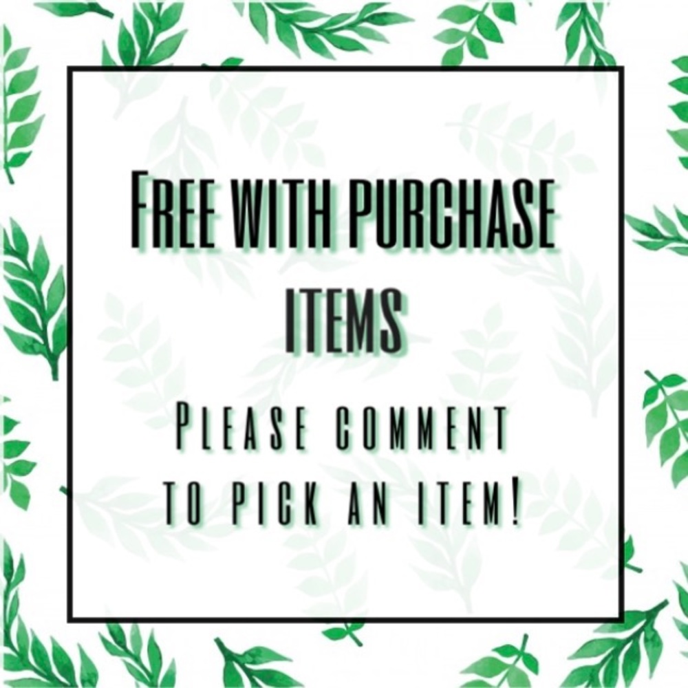 Pick a FREE item with your purchase