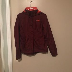 North face rain jacket
