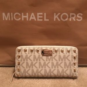 Michael Kors Studded Wallet