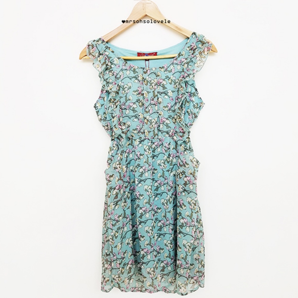 UTTAM LONDON Floral Dreams Pocket Dress Size M NWT