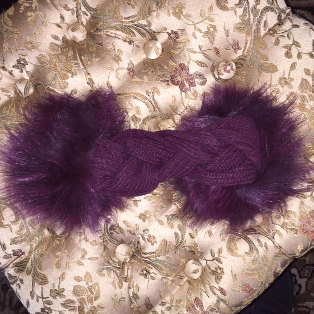 100% Rabbit Fur Headband