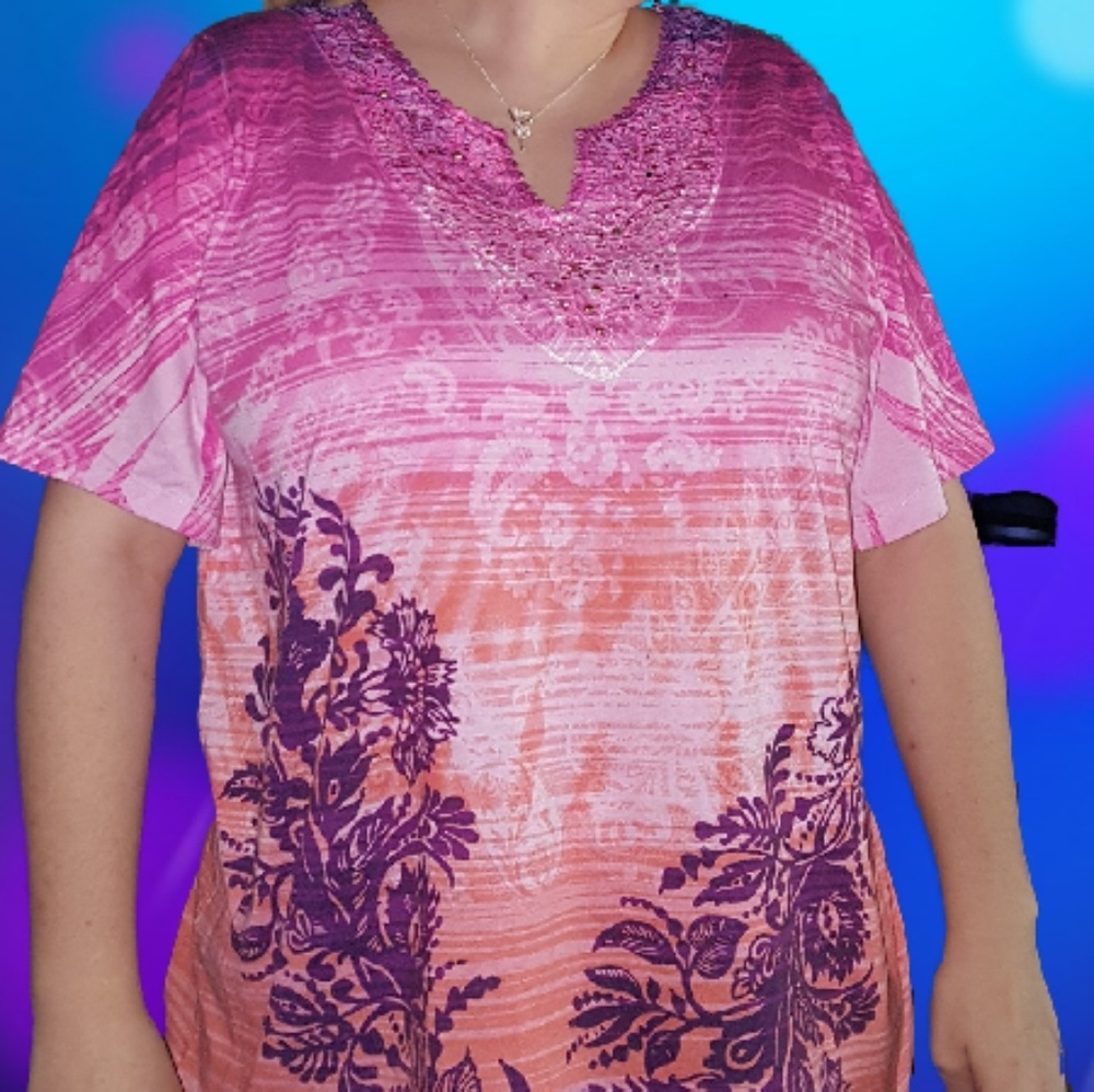 Catherine's Pink Blouse