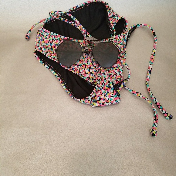 Black aviator sunglasses - Picture 3 of 4