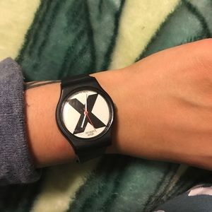Straight edge watch