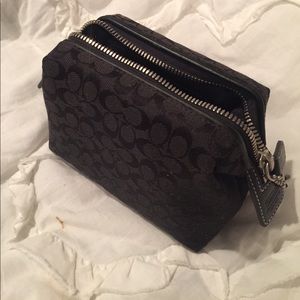 Coach makeup bag