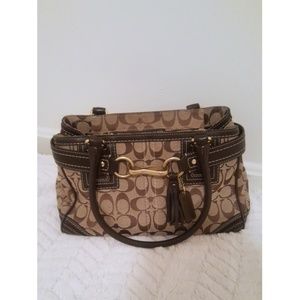 SALE! Authentic Chic Brown Coach Purse