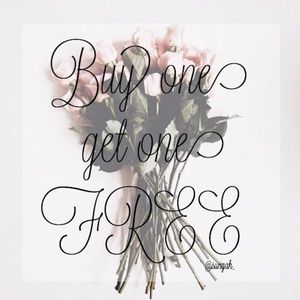 Buy one get one free❤️