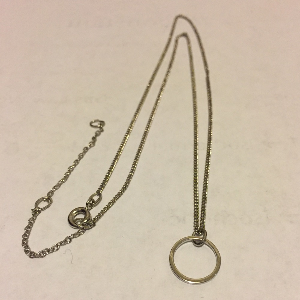 Circle Pendant Necklace