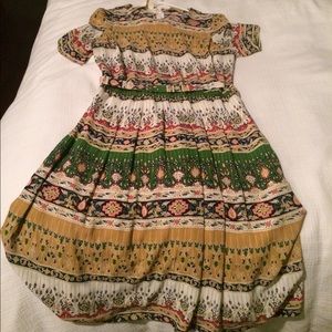 Vintage patterned dress