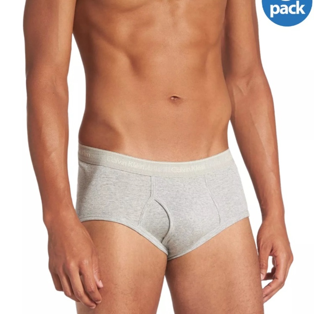 Calvin Klein CK Men Fit Briefs Underwear 3-Pack