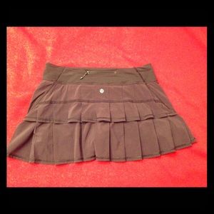 Final Markdown! Black Lululemon Pacesetter Skirt