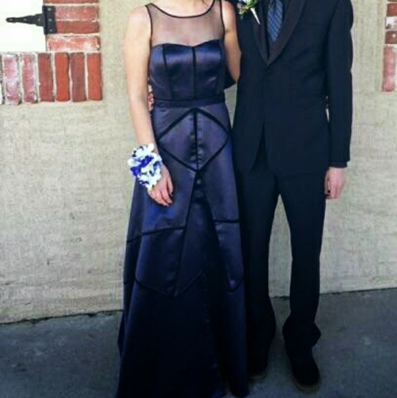 Midnight Blue Dress - Picture 3 of 8