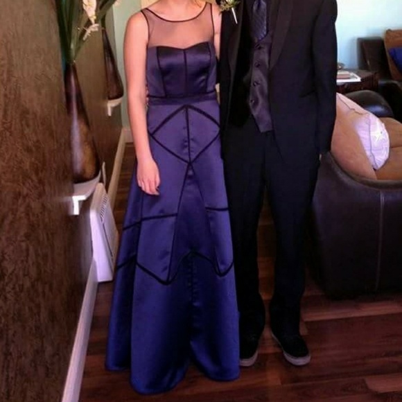 Midnight Blue Dress - Picture 4 of 8