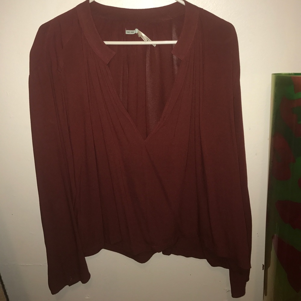 V-Neck Flowy Top