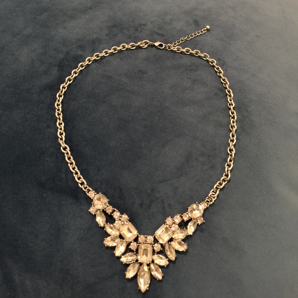 Silver necklace from Topshop