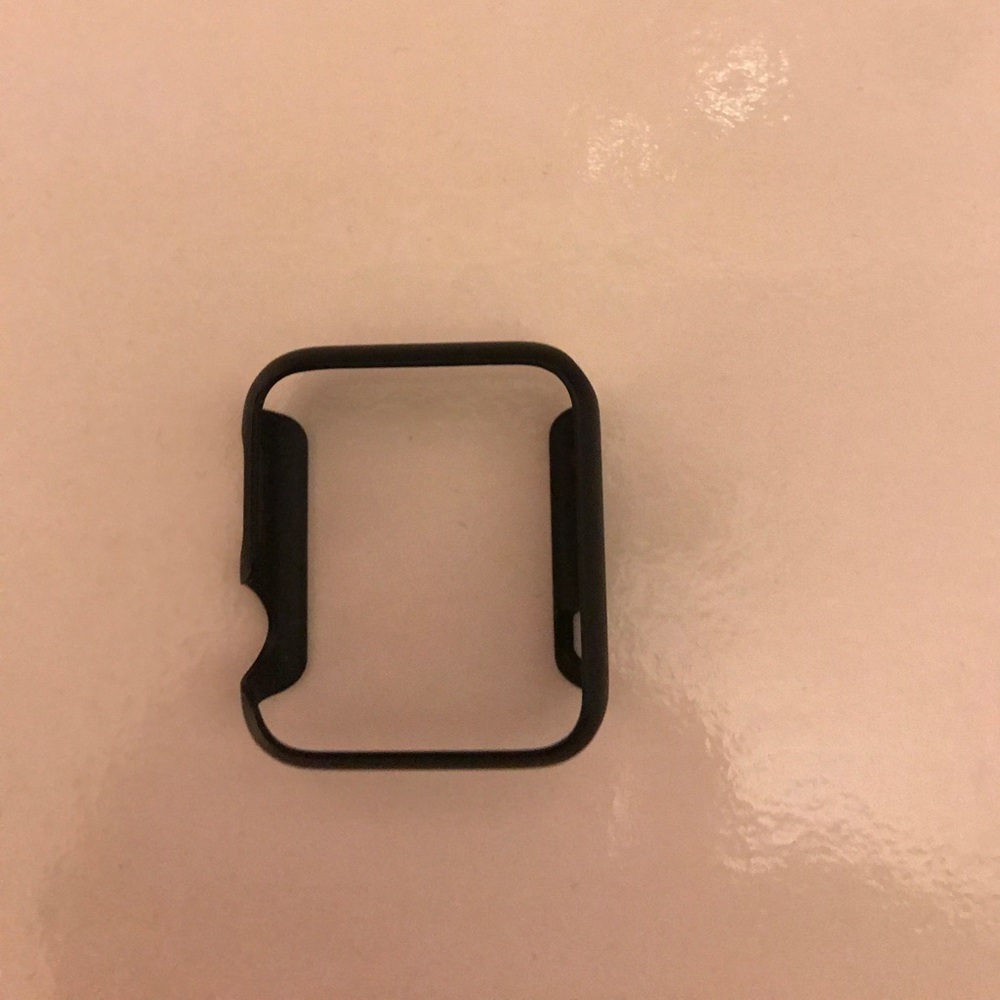 Black 38 mm Apple Watch protector