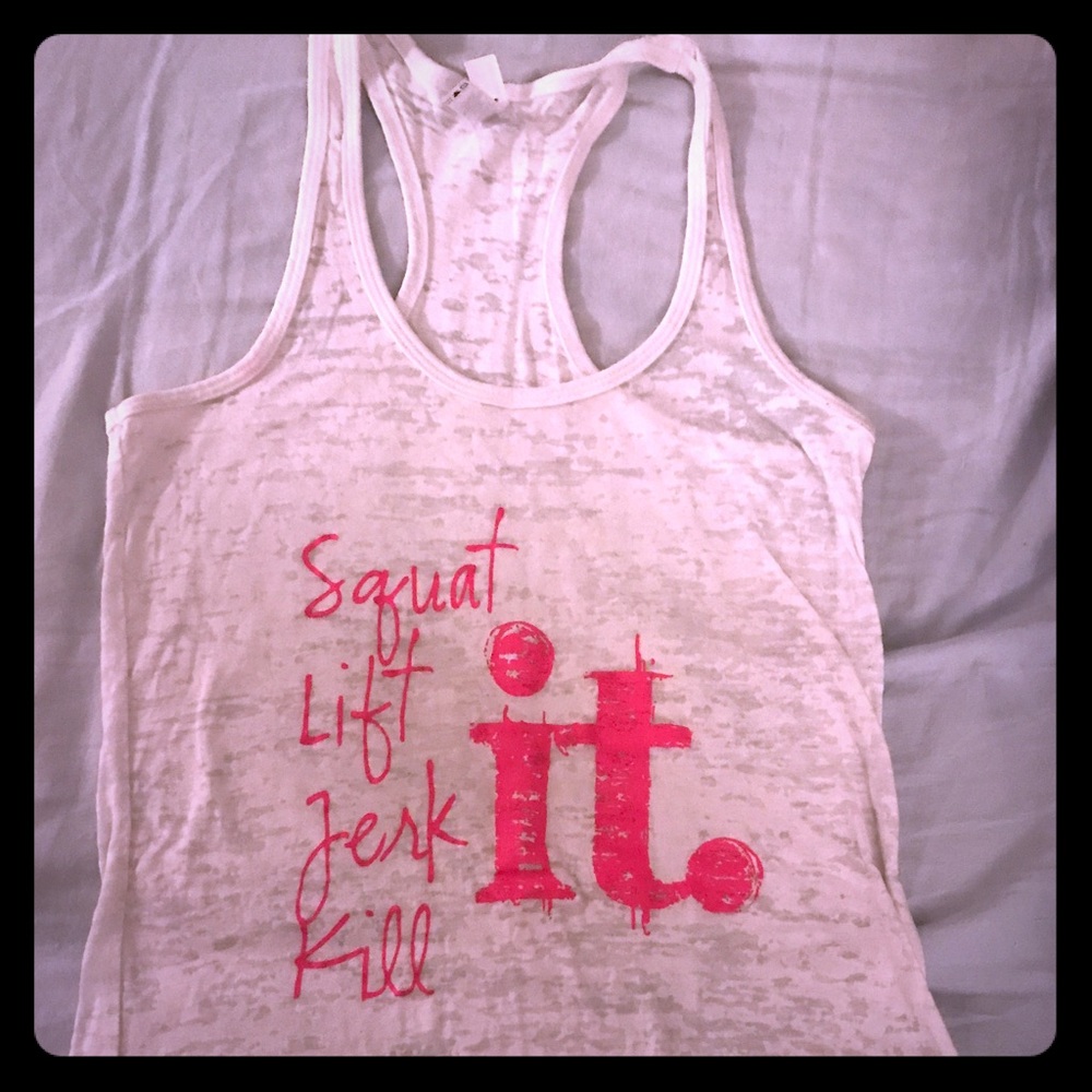Next level racerback Crossfit tank